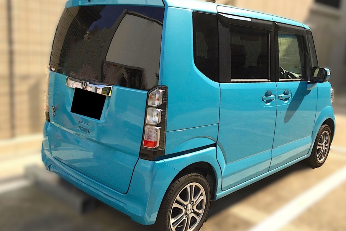 Хонда Н-Бокс после замены тормозных дисков в автотехцентре