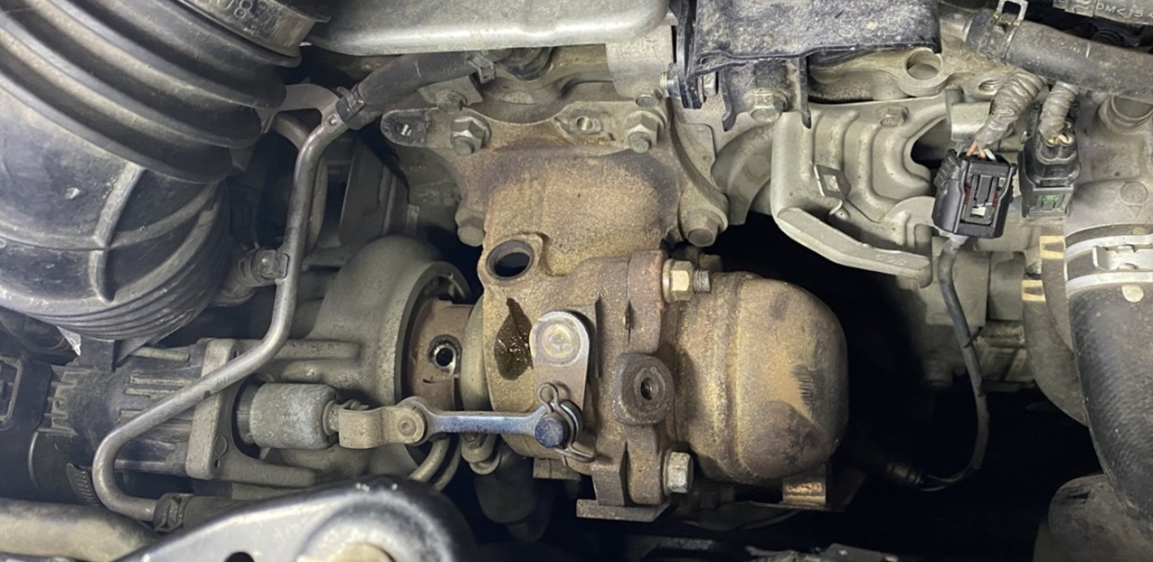 Замена турбины Хонда Stepwgn