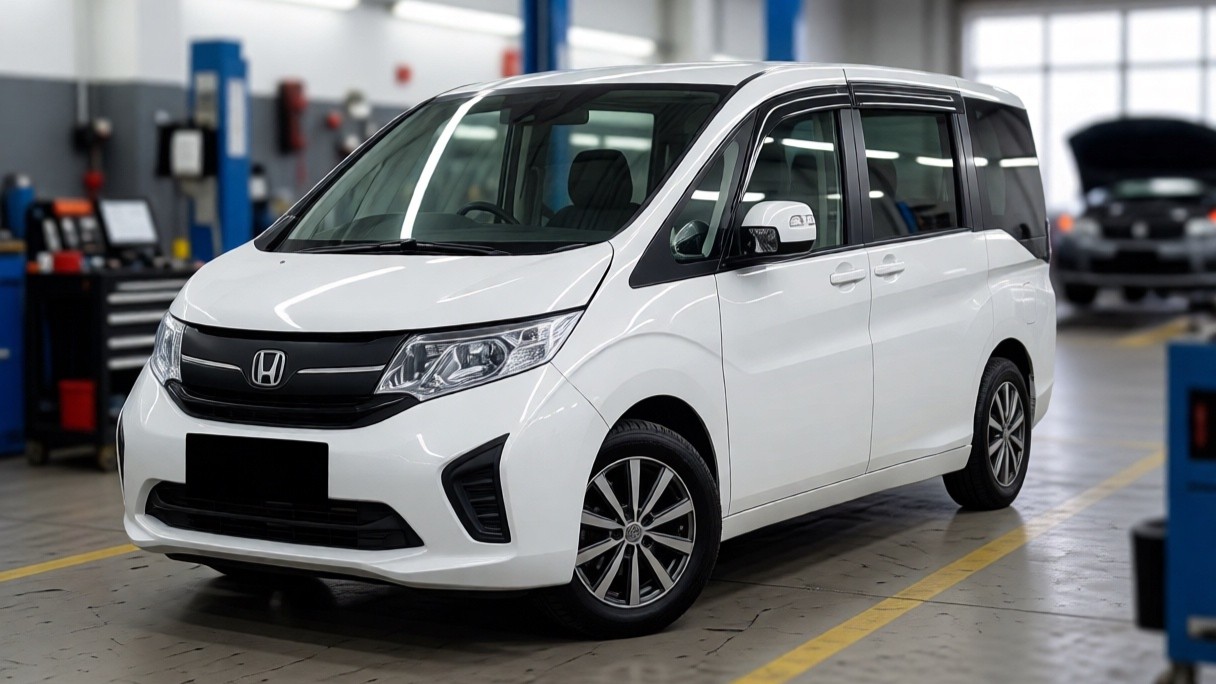 Хонда Stepwgn после ремонта вариатора в автотехцентре