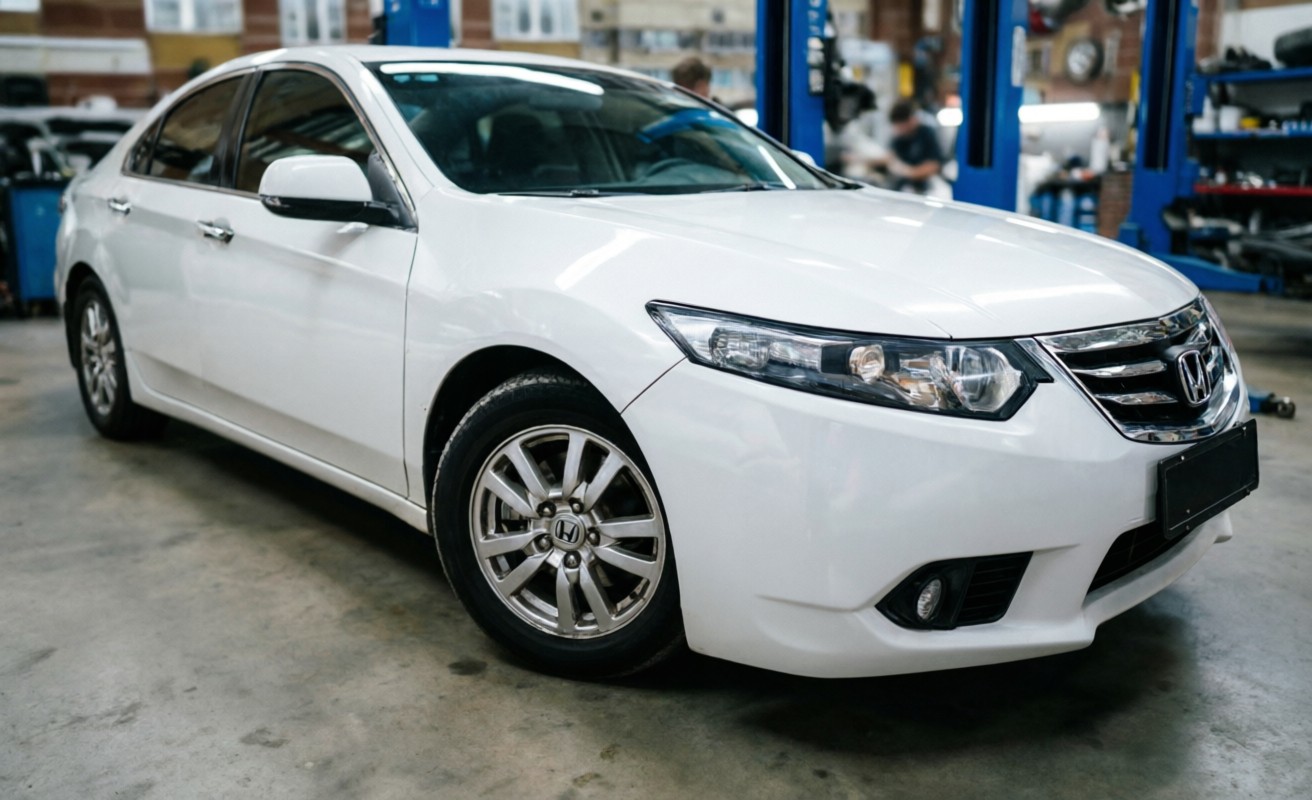 Хонда Аккорд после технического обслуживания в автосервисе