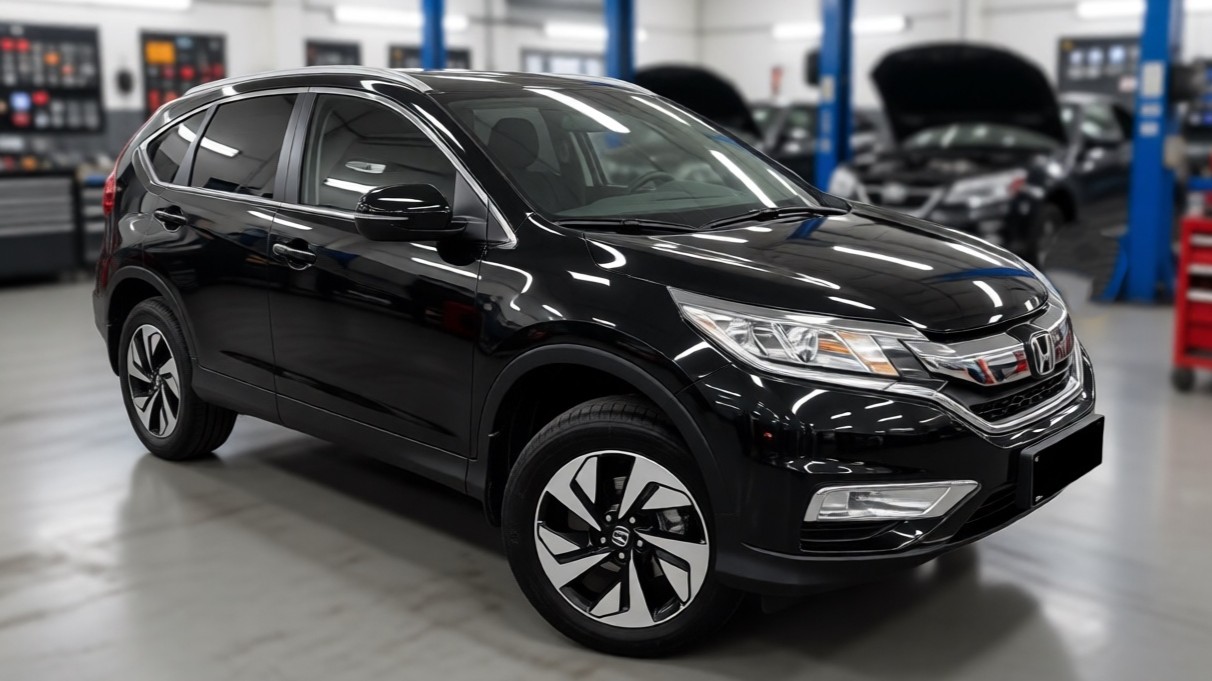 Хонда СР-В после замены салонного фильтра в автотехцентре