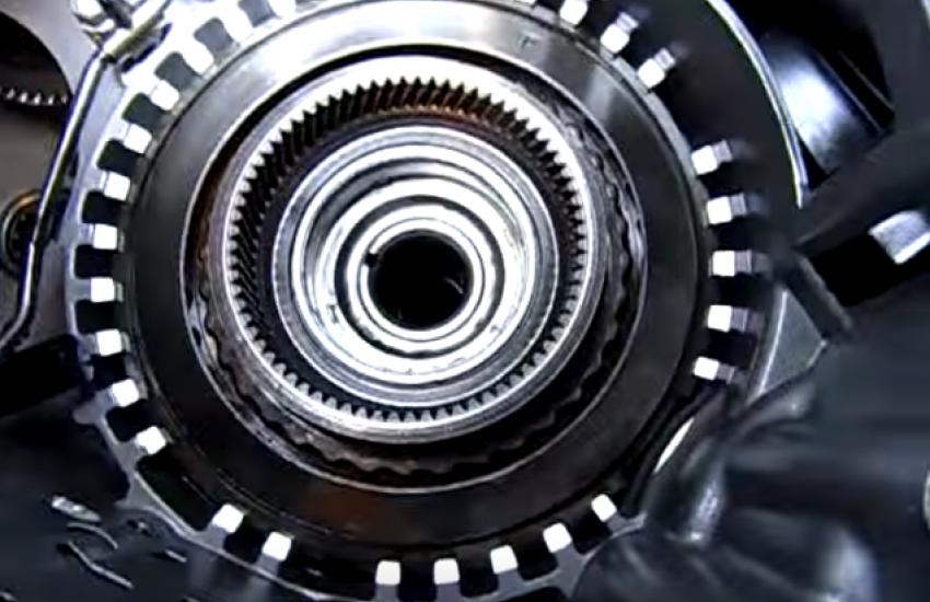 разобранный вариатор