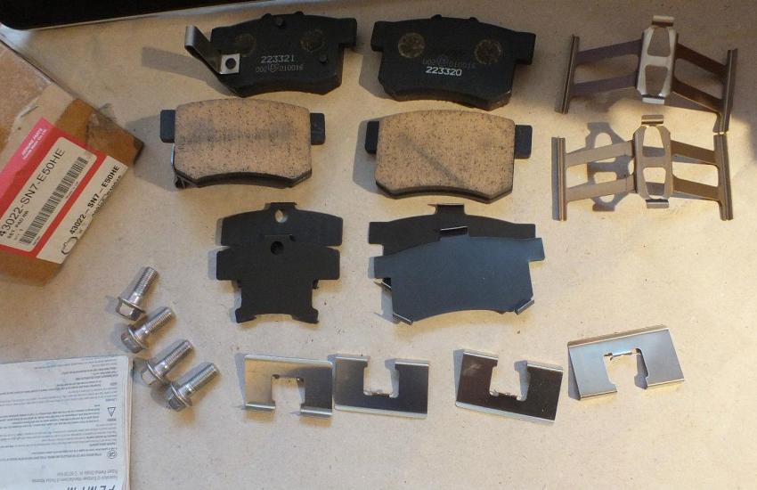 комплект колодок