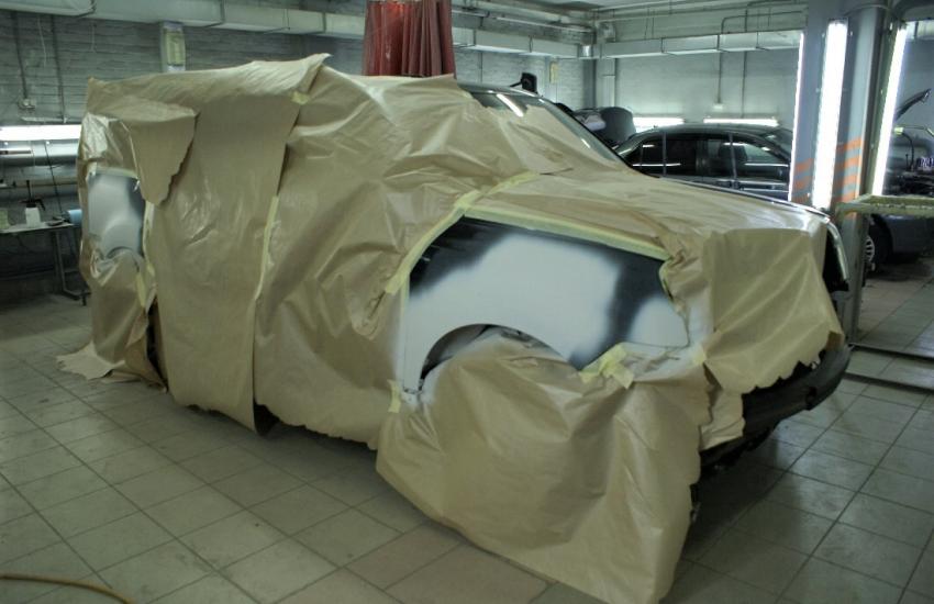 покраска кузова хонда пилот