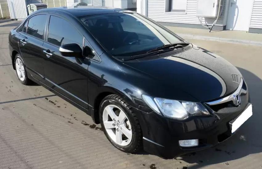 черная Хонда