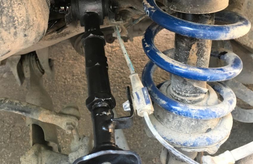 Замена задних пружин Хонда