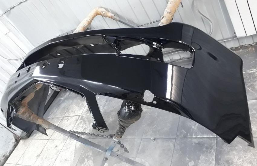 покраска бампера