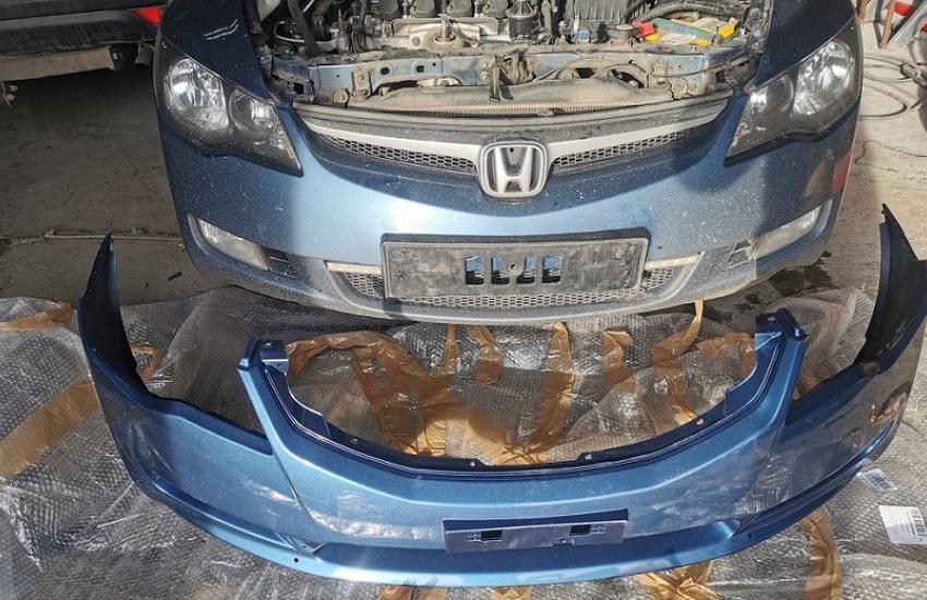 Замена бампера Хонда