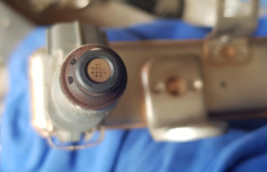 Форсунка на рампе