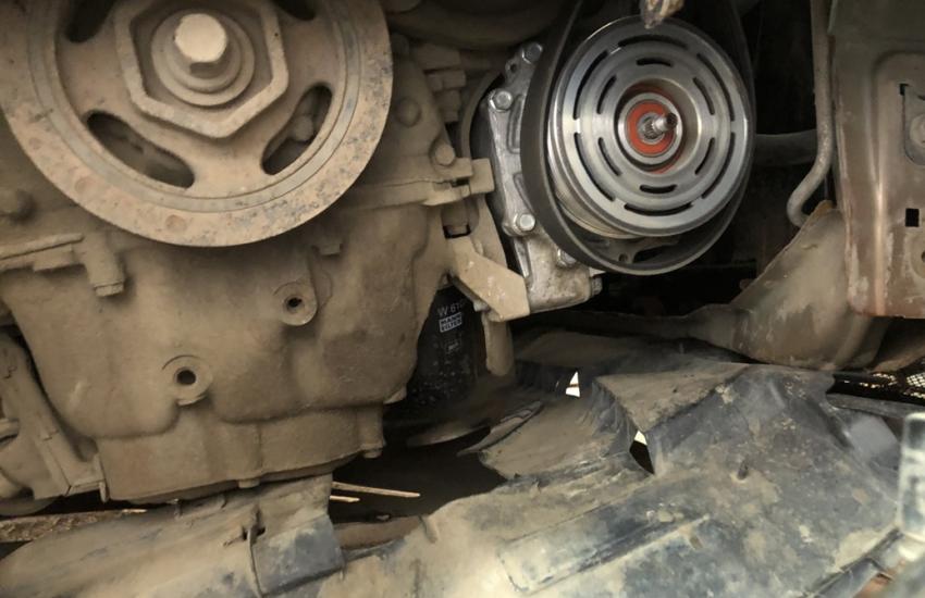 Замена компрессора кондиционера Хонда