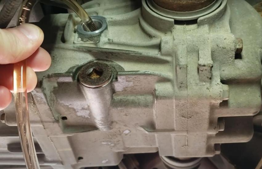 Замена масла в заднем редукторе Хонда