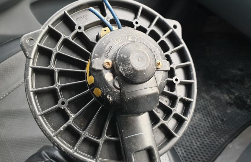 Моторчик печки в сборе с вентилятором