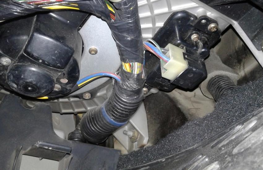 Замена моторчика печки Хонда