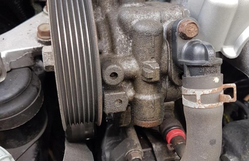 Замена насоса ГУР Хонда