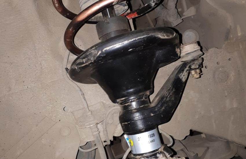 Замена передних пружин Хонда