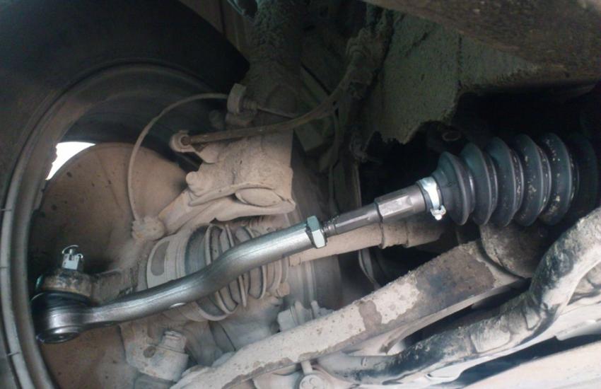 Замена рулевых наконечников Хонда