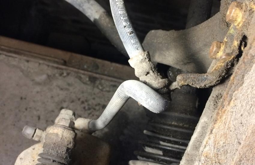 Замена тормозных шлангов Хонда