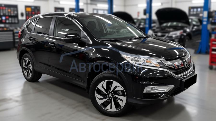 Honda CR-V после замены масла АКПП в автосервисе