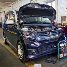 Honda N-WGN в автосервисе