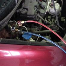 заправка кондиционера на Хонде