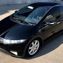 черный Цивик 5д