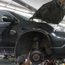 СРВ на подъемнике