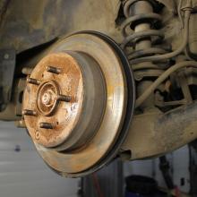 тормозной диск на Хонде