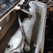 Ремонт трапеции стеклоочистителя Хонда