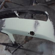 ремонт бампера Хонда