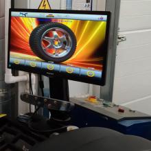 экран балансировочного стенда