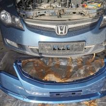 Замена бампера Хонда