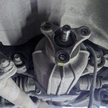 Хонда со снятым карданом