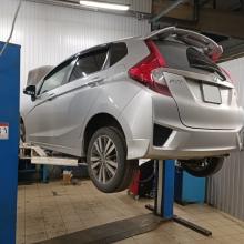 Подготовка к замене компрессора кондиционера Хонда