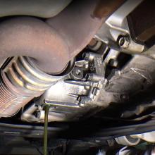 слив масла из переднего редуктора Хонда