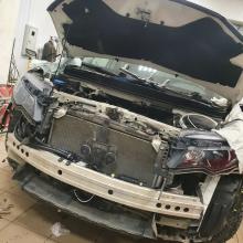 Замена радиатора кондиционера Хонда