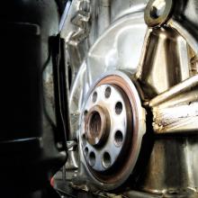 замена заднего сальника коленвала на Хонде