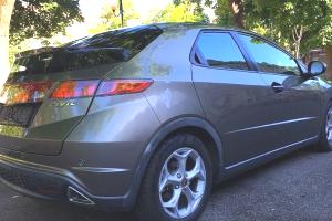 Цивик 5д сзади