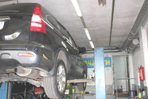 ЦР-В на подъемнике