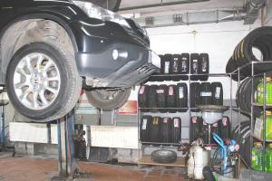 Хонда срв на подъемнике