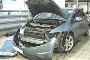 кузовной ремонт Хонды Цивик