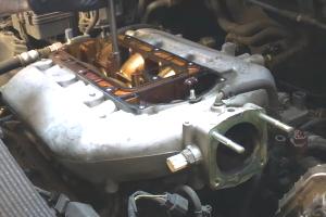 Демонтаж клапанной крышки