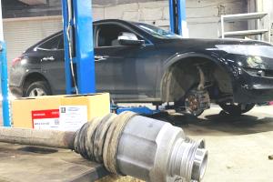 Замена ШРУСа Хонда Кросстур