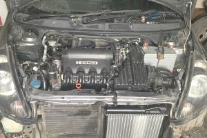 Технология замены радиатора Хонда Фит