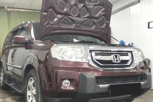 Хонда Пилот готовится к замене прокладки ГБЦ