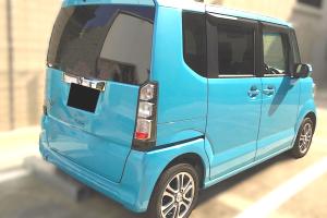 Хонда Н-Бокс после замены тормозных дисков в автотехцентре